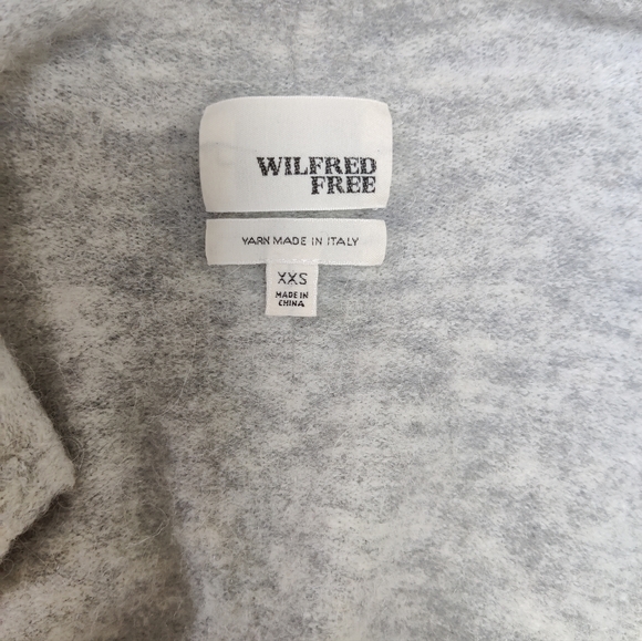 Wilfred Free Fringe Heather Grey Vest XXS - Picture 7 of 11